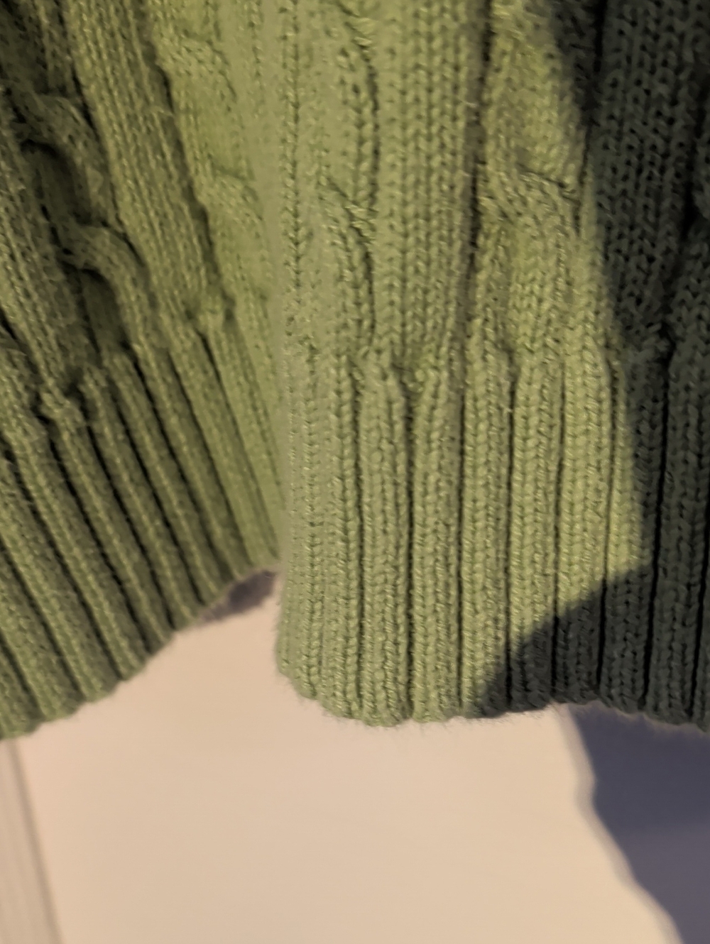 ๐ Cable Knit S Women's Sweater Cotton Preppy Academia Clean Girl School Staple - Picture 3 of 11